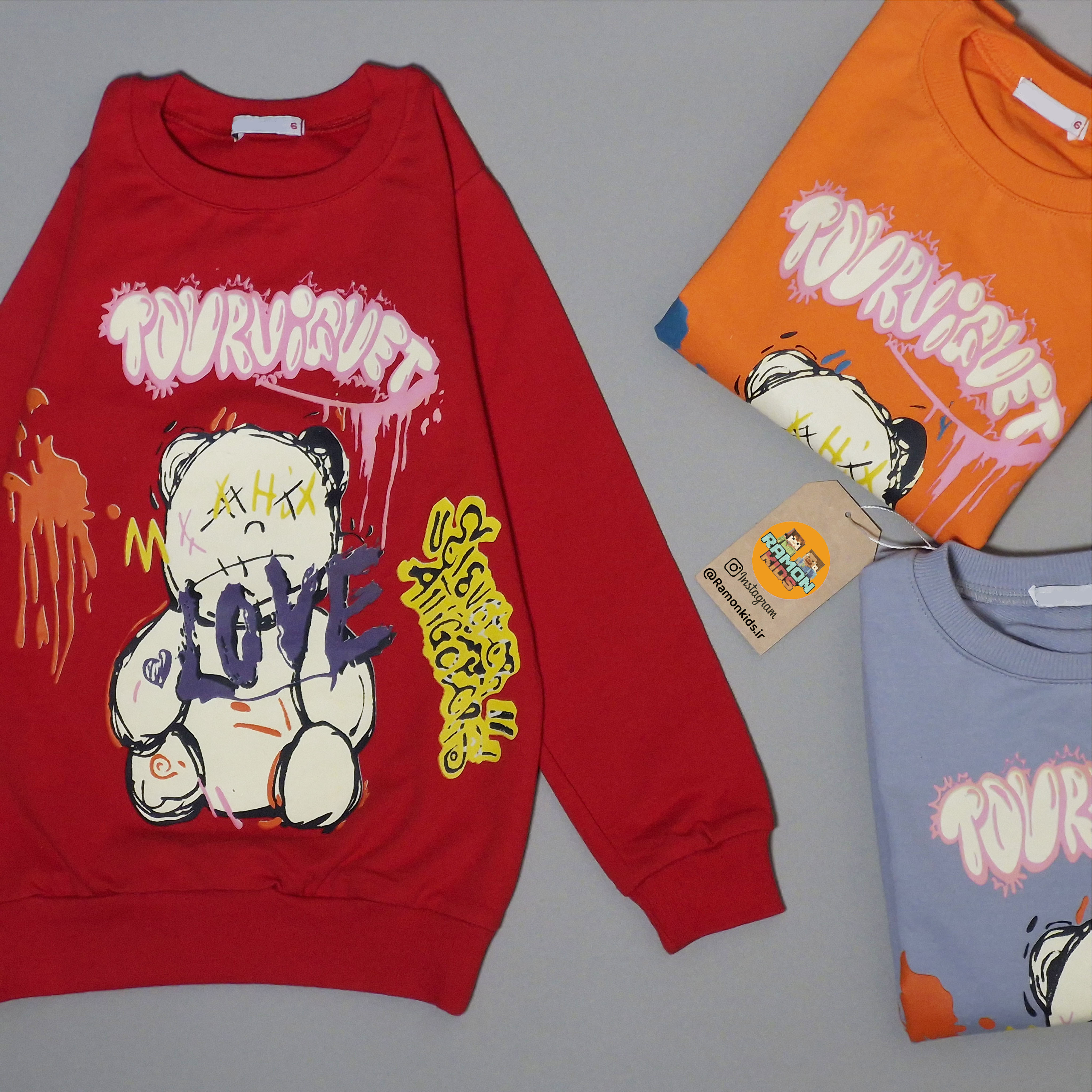 بلوز دورس چاپدار تدی