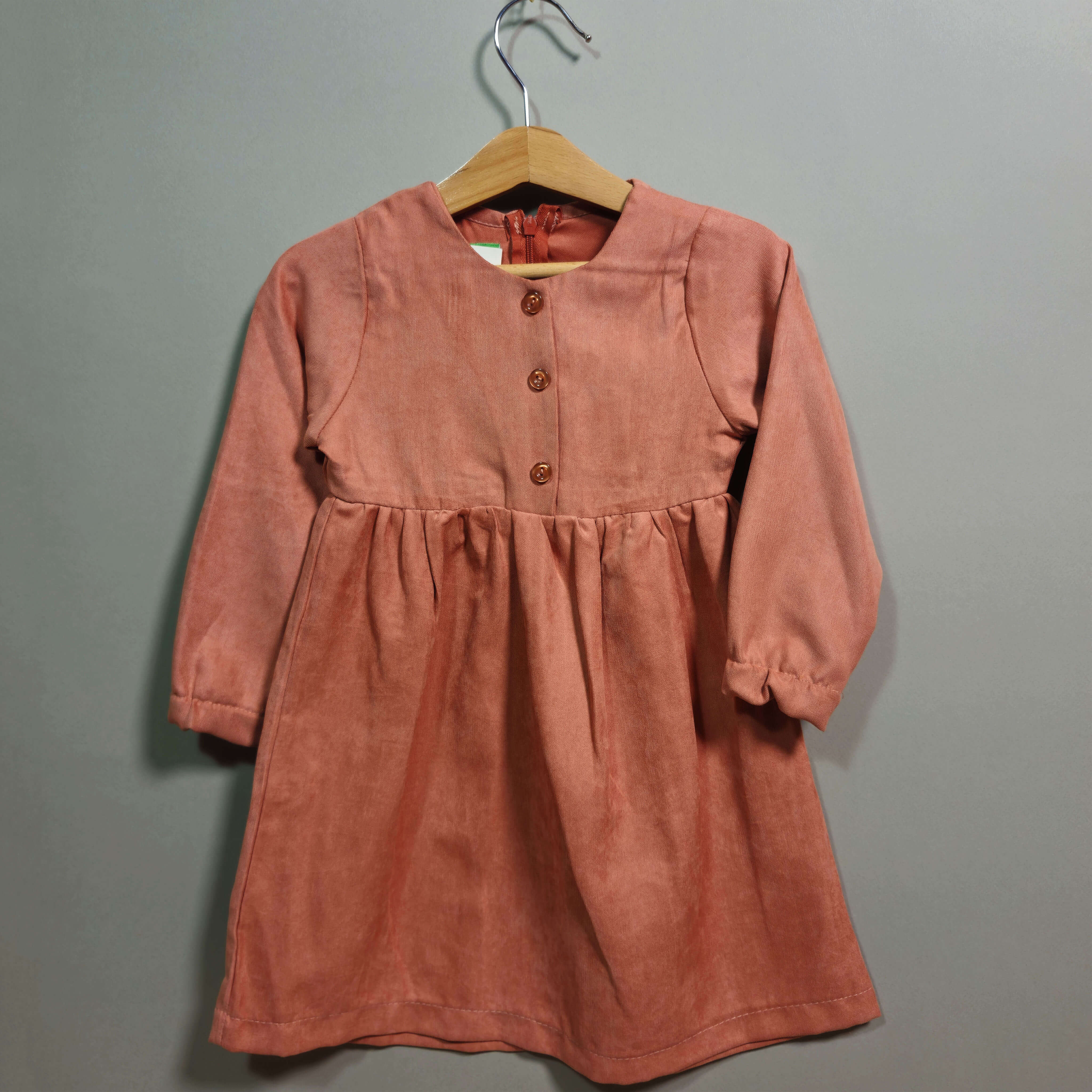 پیراهن مخمل ساده